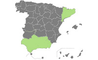 Andalucía y Cataluña